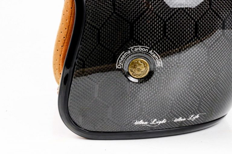 Bên hông Mũ 3/4 Bulldog Heli Carbon Medusa Bên hông Mũ 3/4 Bulldog Heli Carbon Medusa