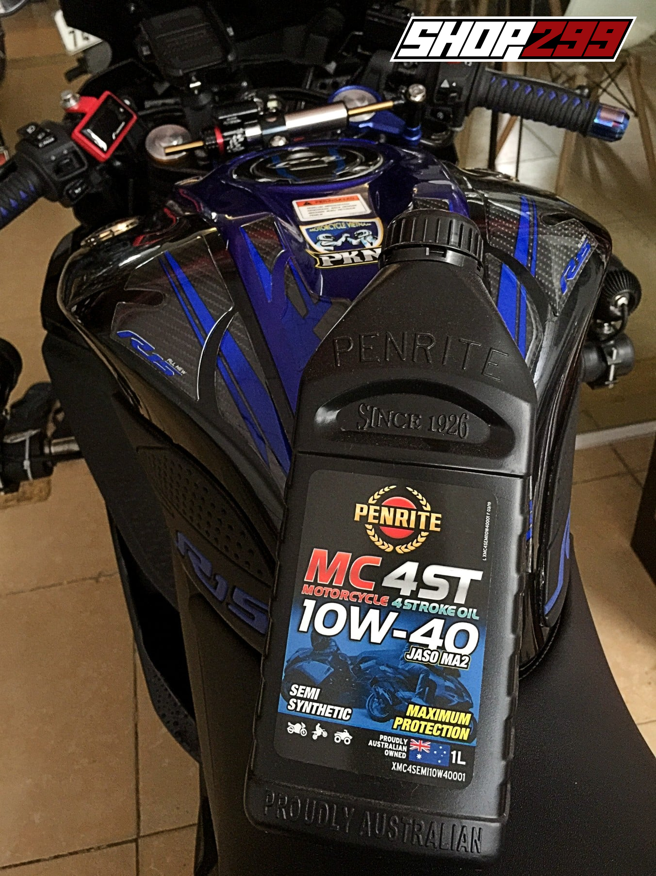 Nhớt PENRITE MC 4ST SEMI SYNTHETIC 10W40 Nhớt PENRITE MC 4ST SEMI SYNTHETIC 10W40