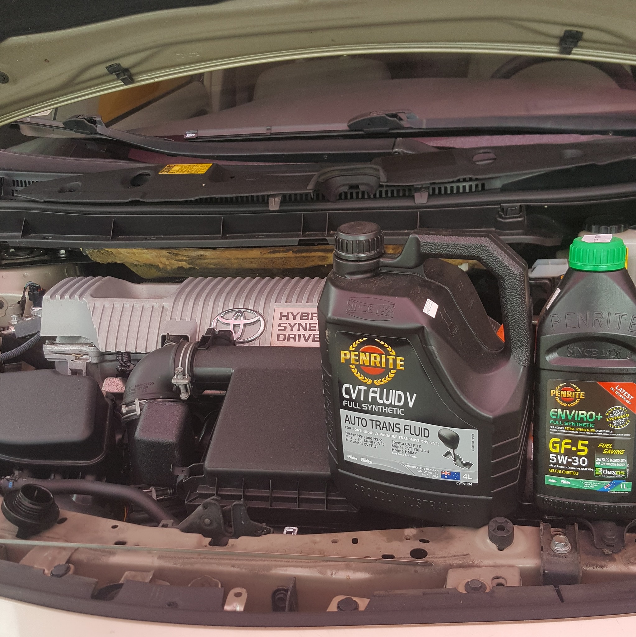 DẦU HỘP SỐ TỰ ĐỘNG PENRITE CVT FLUID V (4L) DẦU HỘP SỐ TỰ ĐỘNG PENRITE CVT FLUID V (4L)