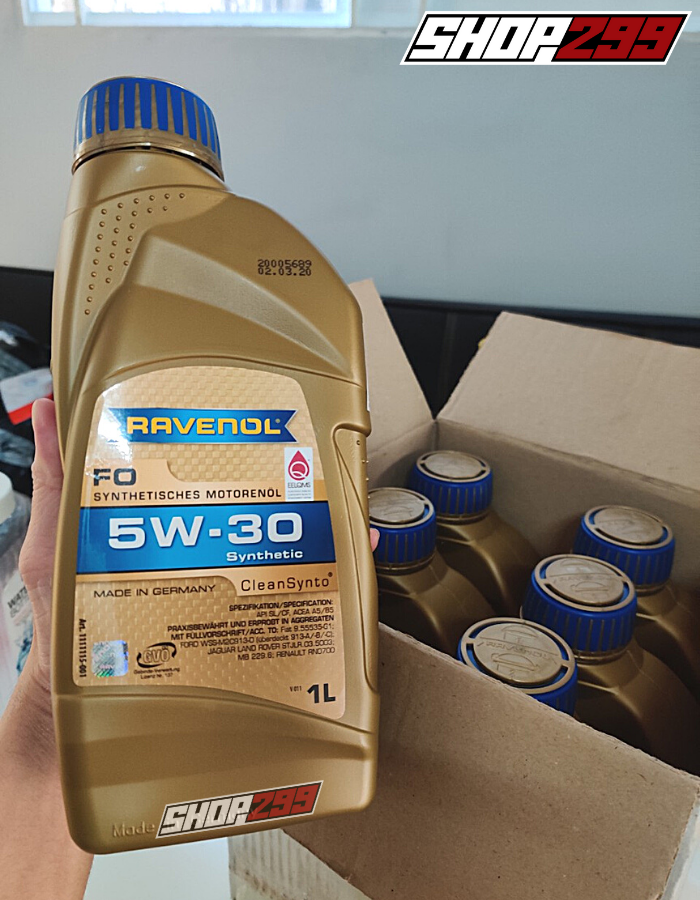 NHỚT TỔNG HỢP XE TAY GA, Ô TÔ RAVENOL FO 5W30 - 1L NHỚT TỔNG HỢP XE TAY GA, Ô TÔ RAVENOL FO 5W30 - 1L