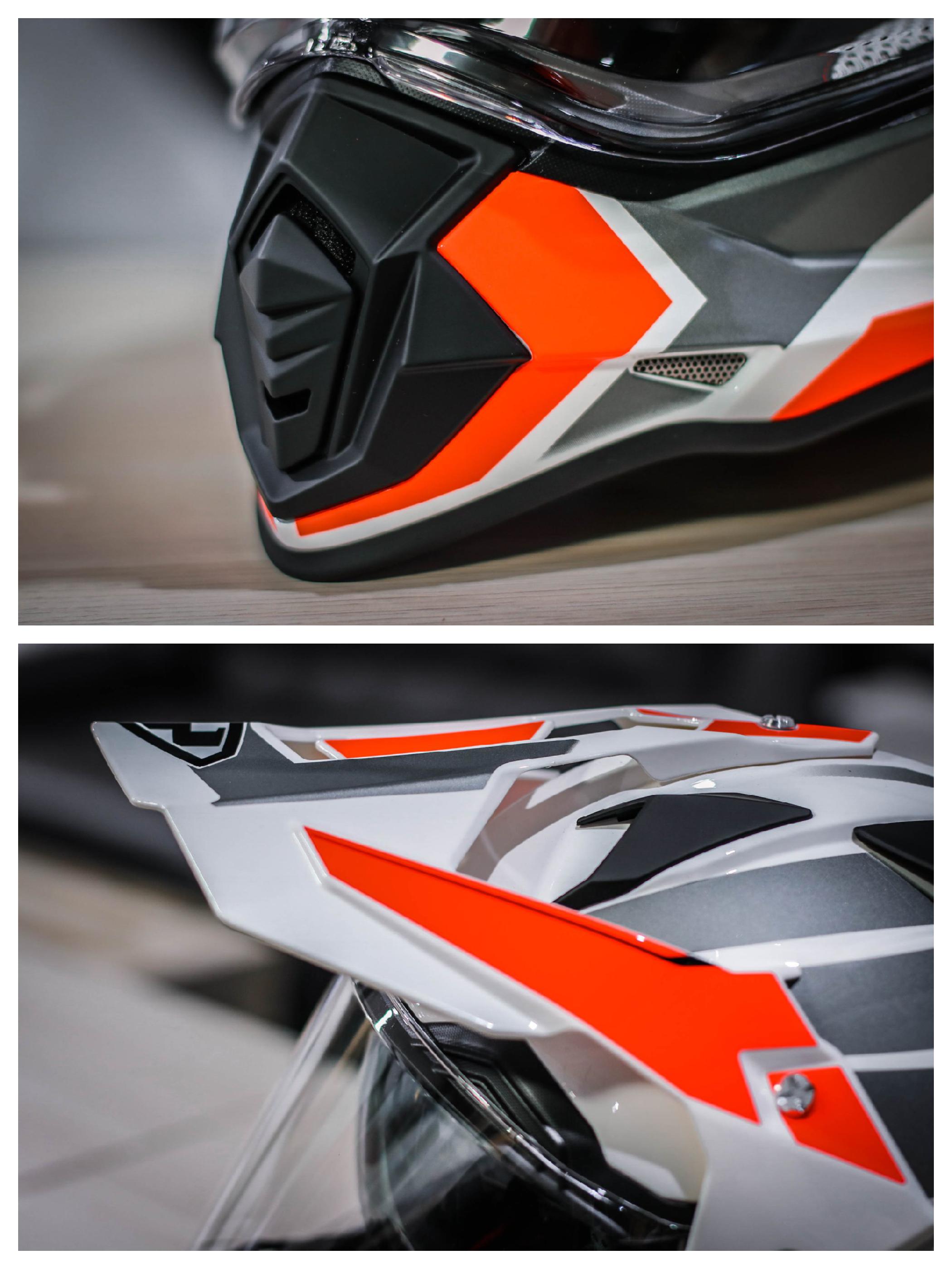 Hệ thống thông khí Mũ Dual Sport Yohe 632A Adventure Trắng Đỏ Hệ thống thông khí Mũ Dual Sport Yohe 632A Adventure Trắng Đỏ