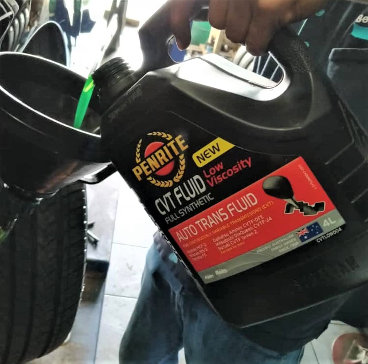 DẦU HỘP SỐ TỰ ĐỘNG PENRITE CVT FLUID LOW VISCOSITY (4L) DẦU HỘP SỐ TỰ ĐỘNG PENRITE CVT FLUID LOW VISCOSITY (4L)