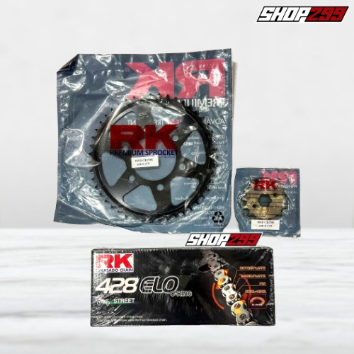 COMBO NHÔNG SÊN DĨA CHO HONDA CB150R NEO SPORT (NHÔNG DĨA RK + SÊN RK 428 ELO CÓ PHỐT O-RING) COMBO NHÔNG SÊN DĨA CHO HONDA CB150R NEO SPORT (NHÔNG DĨA RK + SÊN RK 428 ELO CÓ PHỐT O-RING)