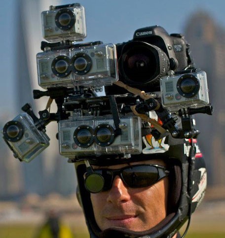 Đỉnh nón bảo hiểm là vị trí lắp camera hành trình thông dụng nhất được các biker ưa chuộng Đỉnh nón bảo hiểm là vị trí lắp camera hành trình thông dụng nhất được các biker ưa chuộng