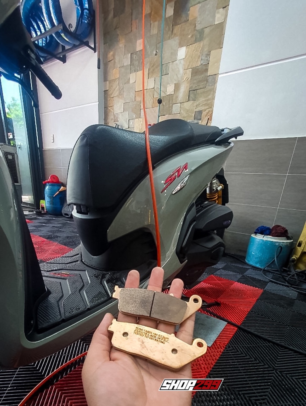 BỐ THẮNG YUMI RACING FA005 COPPER-BASED SINTERED BỐ THẮNG YUMI RACING FA005 COPPER-BASED SINTERED