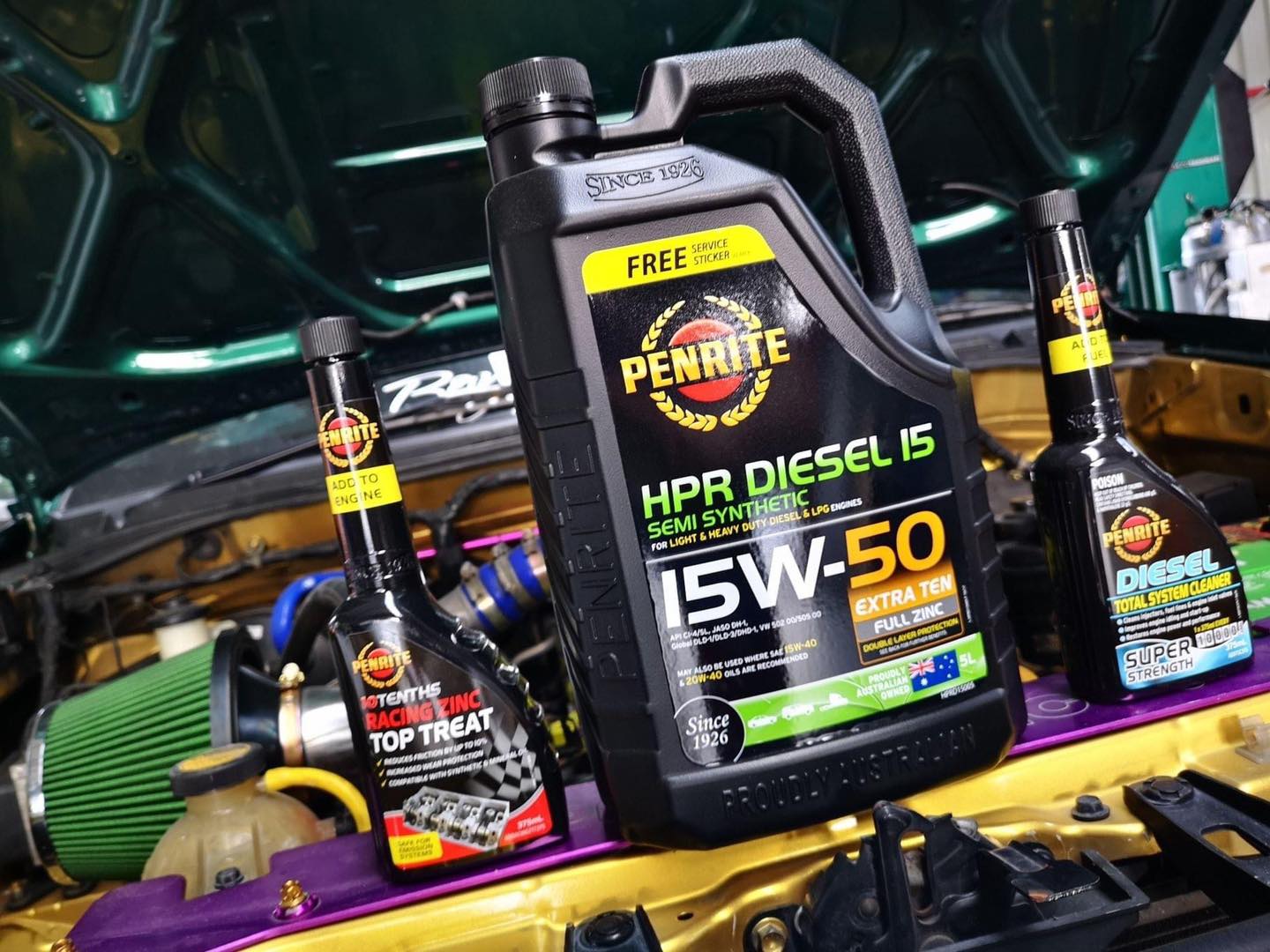 NHỚT PENRITE HPR DIESEL 15 15W50 5L NHỚT PENRITE HPR DIESEL 15 15W50 5L