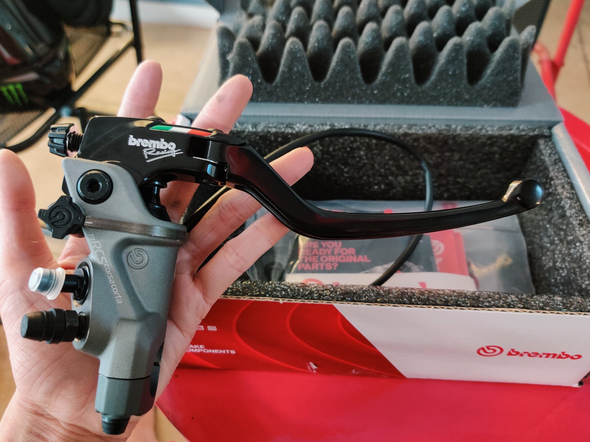 CÙM THẮNG BREMBO RCS 19 CORSA CORTA CHÍNH HÃNG CÙM THẮNG BREMBO RCS 19 CORSA CORTA CHÍNH HÃNG