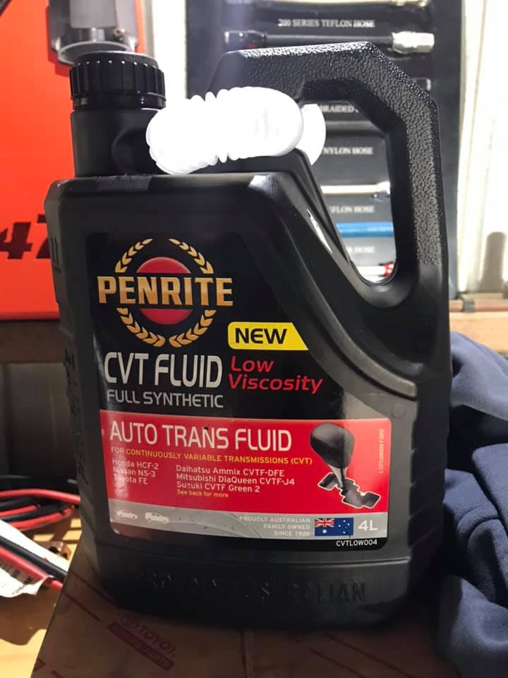 DẦU HỘP SỐ TỰ ĐỘNG PENRITE CVT FLUID LOW VISCOSITY (4L) DẦU HỘP SỐ TỰ ĐỘNG PENRITE CVT FLUID LOW VISCOSITY (4L)
