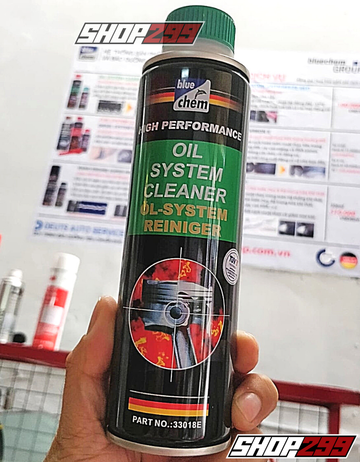BLUECHEM OIL SYSTEM CLEANER 250ml SÚC ĐỘNG CƠ