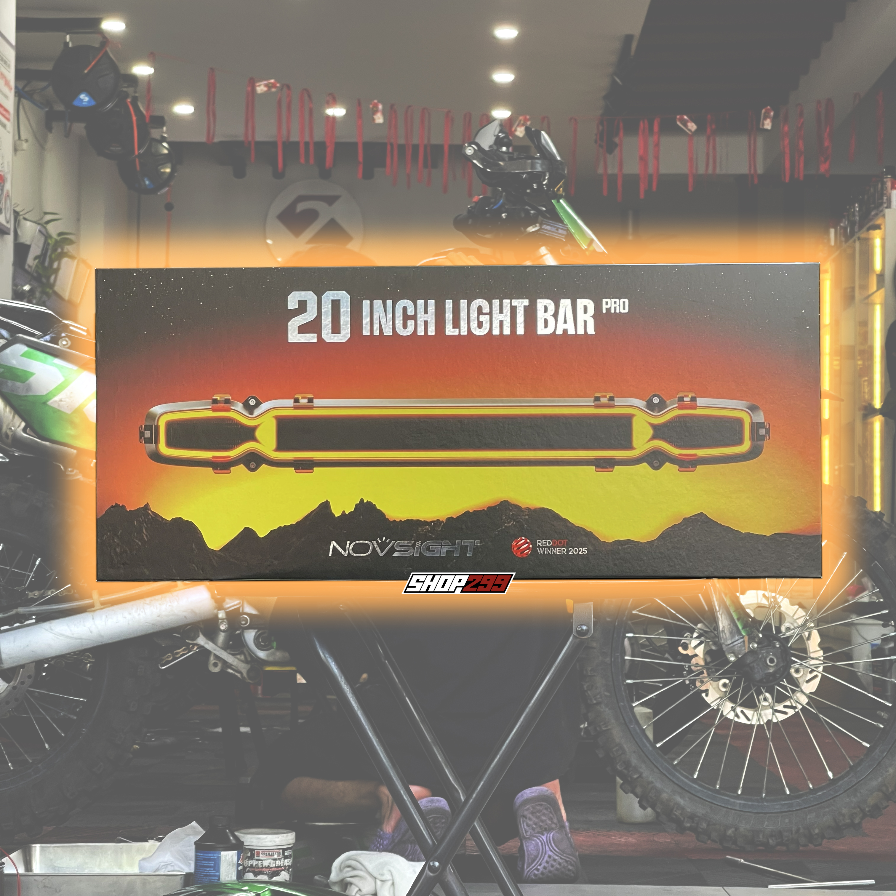 ĐÈN LED BAR NOVSIGHT HALO PRO SERIES 20 INCH 250W ĐÈN LED BAR NOVSIGHT HALO PRO SERIES 20 INCH 250W