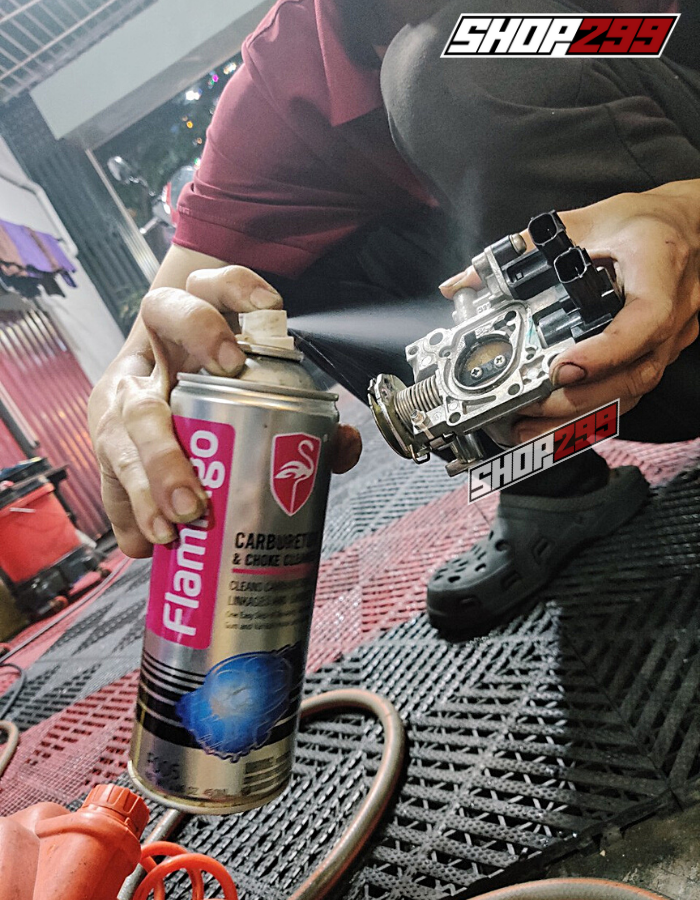 CHAI XỊT VỆ SINH BỘ CHẾ HÒA KHÍ / HỌNG XĂNG KIM PHUN - FLAMINGO CARBURETOR & CHOKE CLEANER (F005) 450ML CHAI XỊT VỆ SINH BỘ CHẾ HÒA KHÍ / HỌNG XĂNG KIM PHUN - FLAMINGO CARBURETOR & CHOKE CLEANER (F005) 450ML