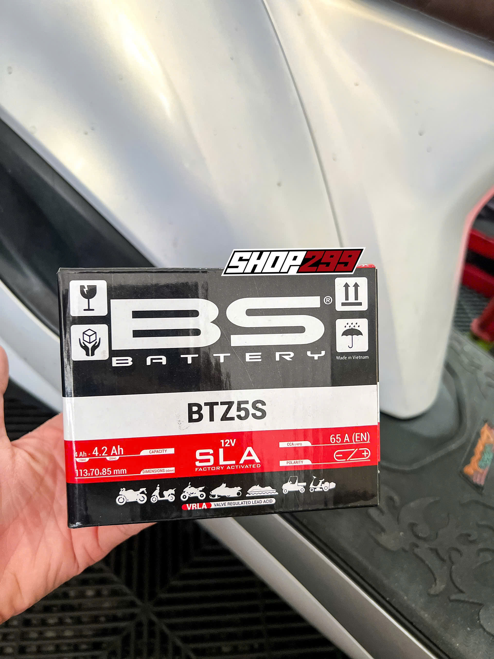 BÌNH ẮC QUY BS BTZ5S (SLA) CHÍNH HÃNG BÌNH ẮC QUY BS BTZ5S (SLA) CHÍNH HÃNG