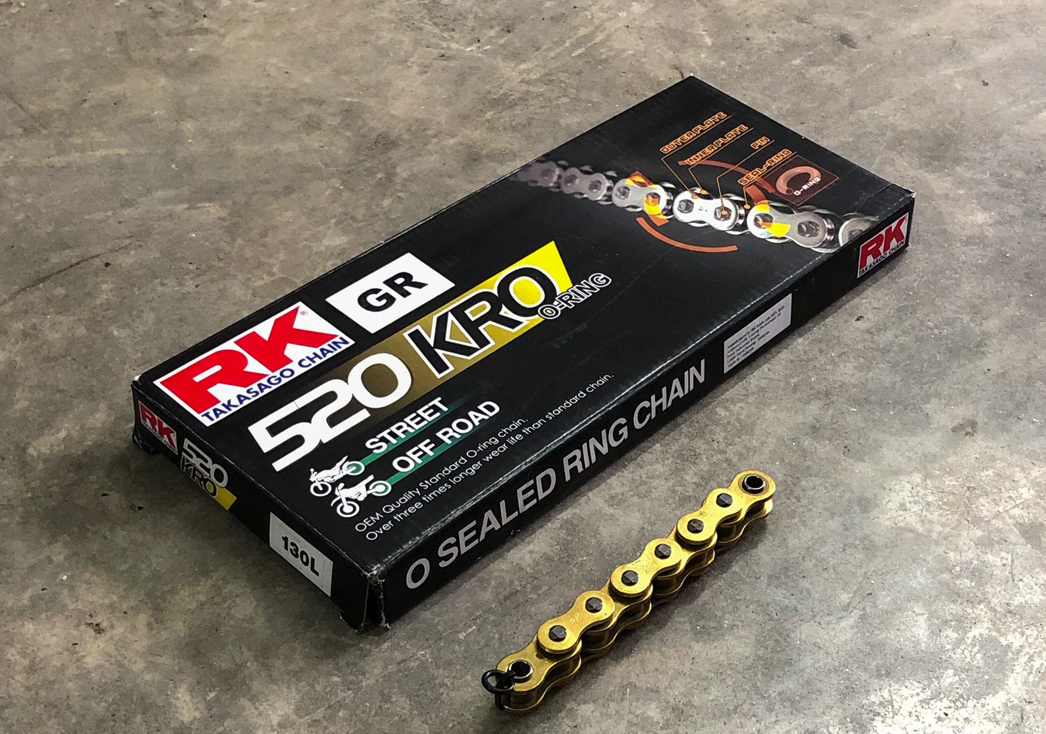 SÊN RK 520 KRO 120L (PHỐT O-RING) SÊN RK 520 KRO 120L (PHỐT O-RING)