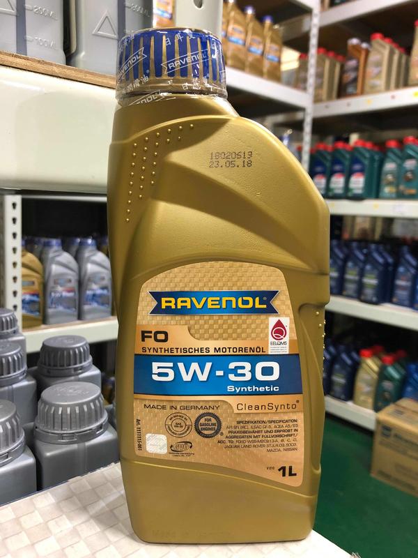NHỚT TỔNG HỢP XE TAY GA, Ô TÔ RAVENOL FO 5W30 - 1L NHỚT TỔNG HỢP XE TAY GA, Ô TÔ RAVENOL FO 5W30 - 1L