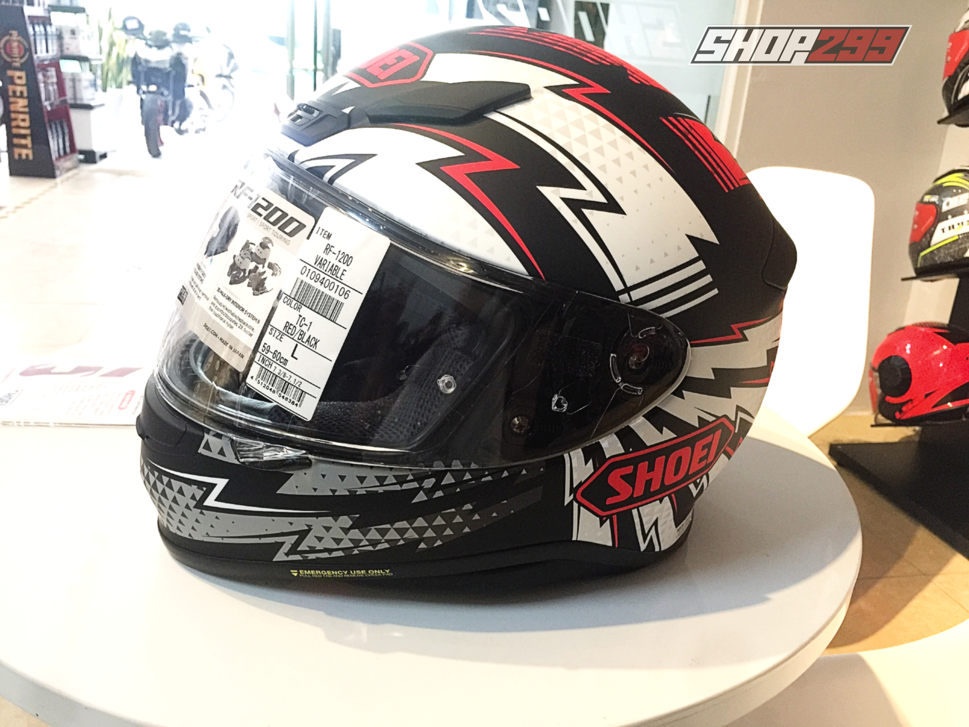 Mũ fullface Shoei RF-1200 NXR Variable TC1 Mũ fullface Shoei RF-1200 NXR Variable TC1