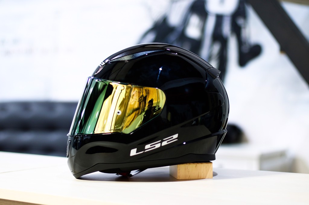 Kính gương vàng thay cho mũ bảo hiểm LS2 FF320 - FF353 - FF800 Kính gương vàng thay cho mũ bảo hiểm LS2 FF320 - FF353 - FF800