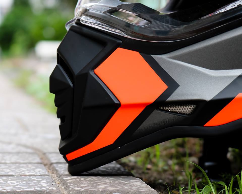 Hệ thống thông khí Mũ Dual Sport Yohe 632A Adventure Đen Cam Nhám Hệ thống thông khí Mũ Dual Sport Yohe 632A Adventure Đen Cam Nhám