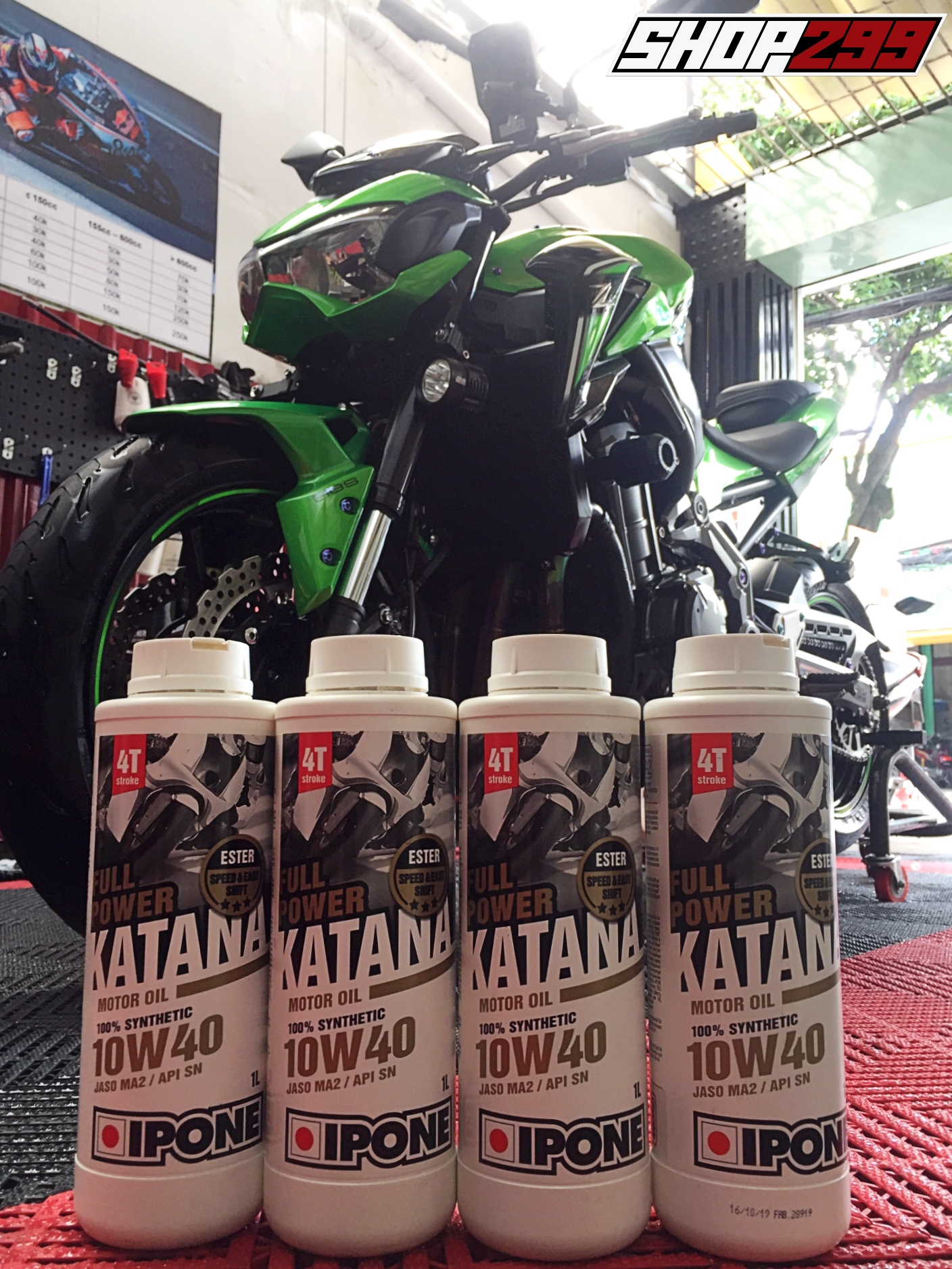 NHỚT IPONE FULL POWER KATANA 10W40 NHỚT IPONE FULL POWER KATANA 10W40