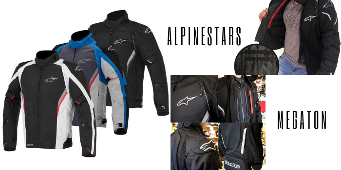 Áo giáp moto Alpinestars dòng đi phượt: Alpinestars Megaton Áo giáp moto Alpinestars dòng đi phượt: Alpinestars Megaton