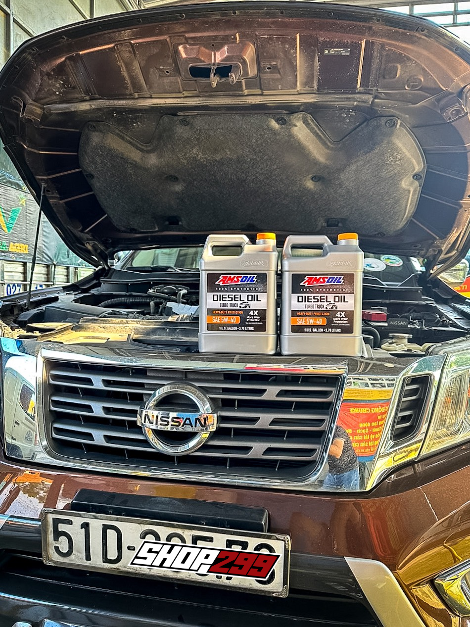 Dầu Nhớt Xe Hơi Tổng Hợp 100% AMSOIL HEAVY DUTY DIESEL OIL 5W40 - 3.78L Dầu Nhớt Xe Hơi Tổng Hợp 100% AMSOIL HEAVY DUTY DIESEL OIL 5W40 - 3.78L