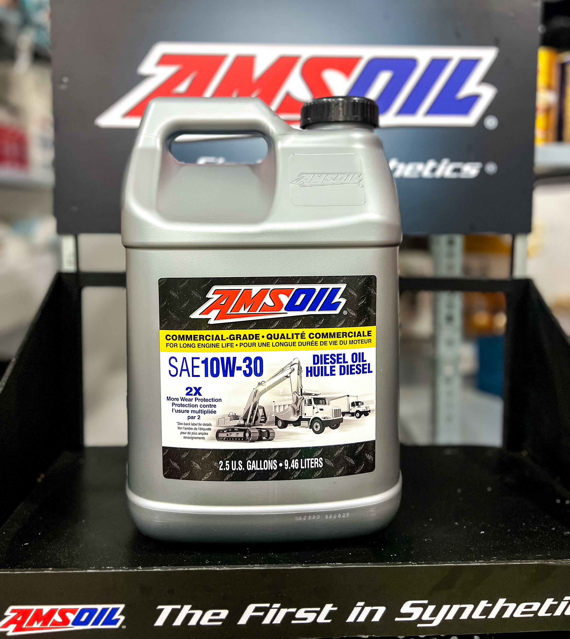 AMSOIL DIESEL OIL COMMERCIAL GRADE 10W30 - 9,46L AMSOIL DIESEL OIL COMMERCIAL GRADE 10W30 - 9,46L