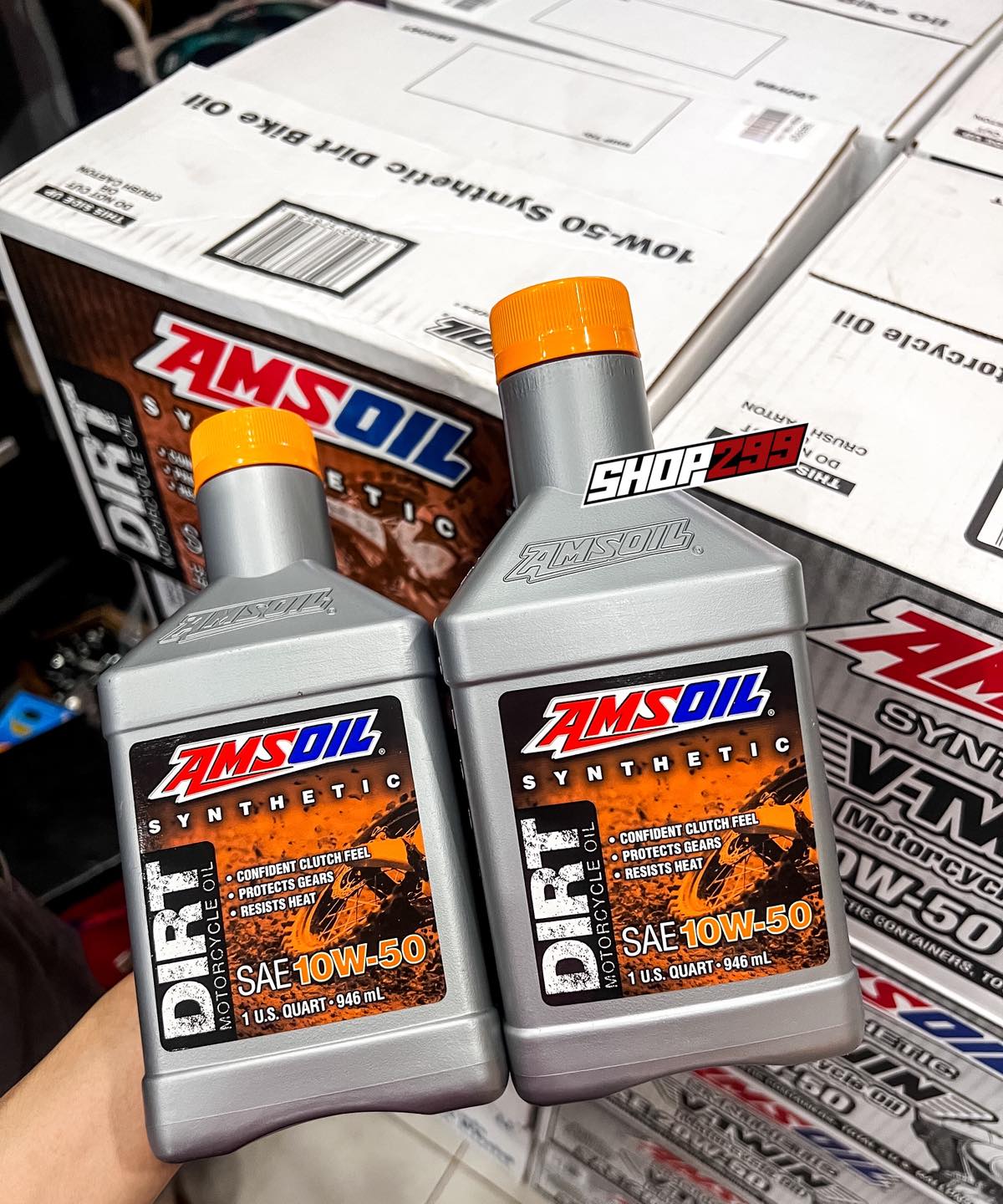 AMSOIL DIRT BIKE 10W50 100% SYNTHETIC - 946ML AMSOIL DIRT BIKE 10W50 100% SYNTHETIC - 946ML