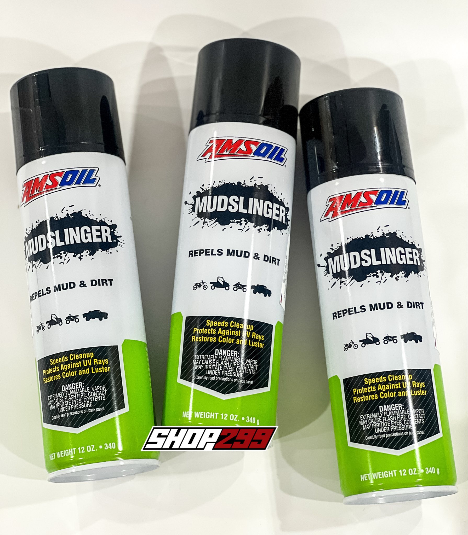 AMSOIL MUDSLINGER® - CHAI XỊT CHỐNG BÁM BÙN, BỤI BẨN - 340G AMSOIL MUDSLINGER® - CHAI XỊT CHỐNG BÁM BÙN, BỤI BẨN - 340G