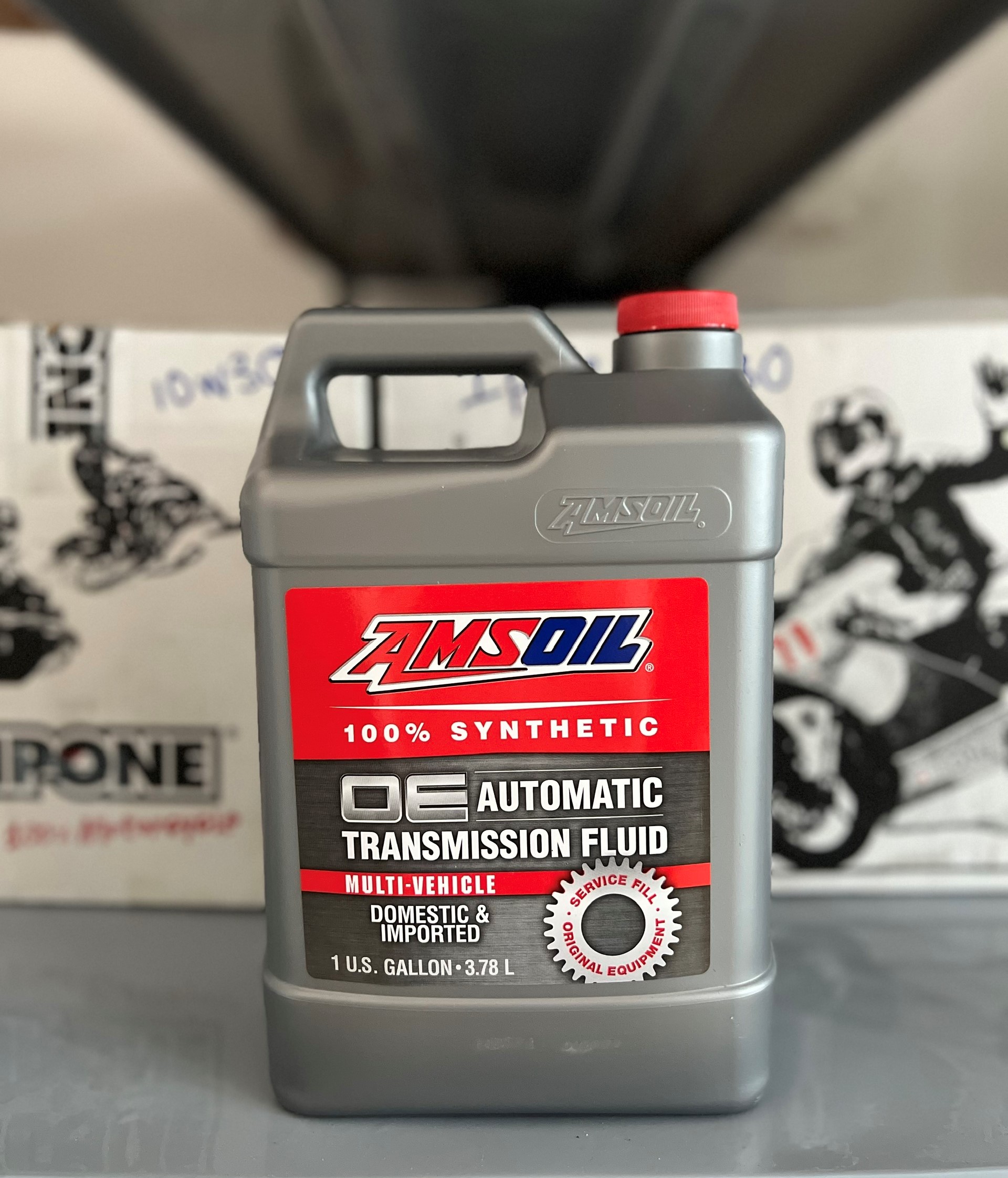 DẦU HỘP SỐ ATF AMSOIL OE MULTI VEHICLE SYNTHETIC - 3.78L DẦU HỘP SỐ ATF AMSOIL OE MULTI VEHICLE SYNTHETIC - 3.78L