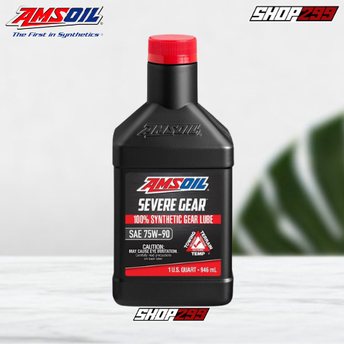 AMSOIL SEVERE GEAR® 75W90 100% SYNTHETIC GEAR LUBE - 946ml AMSOIL SEVERE GEAR® 75W90 100% SYNTHETIC GEAR LUBE - 946ml