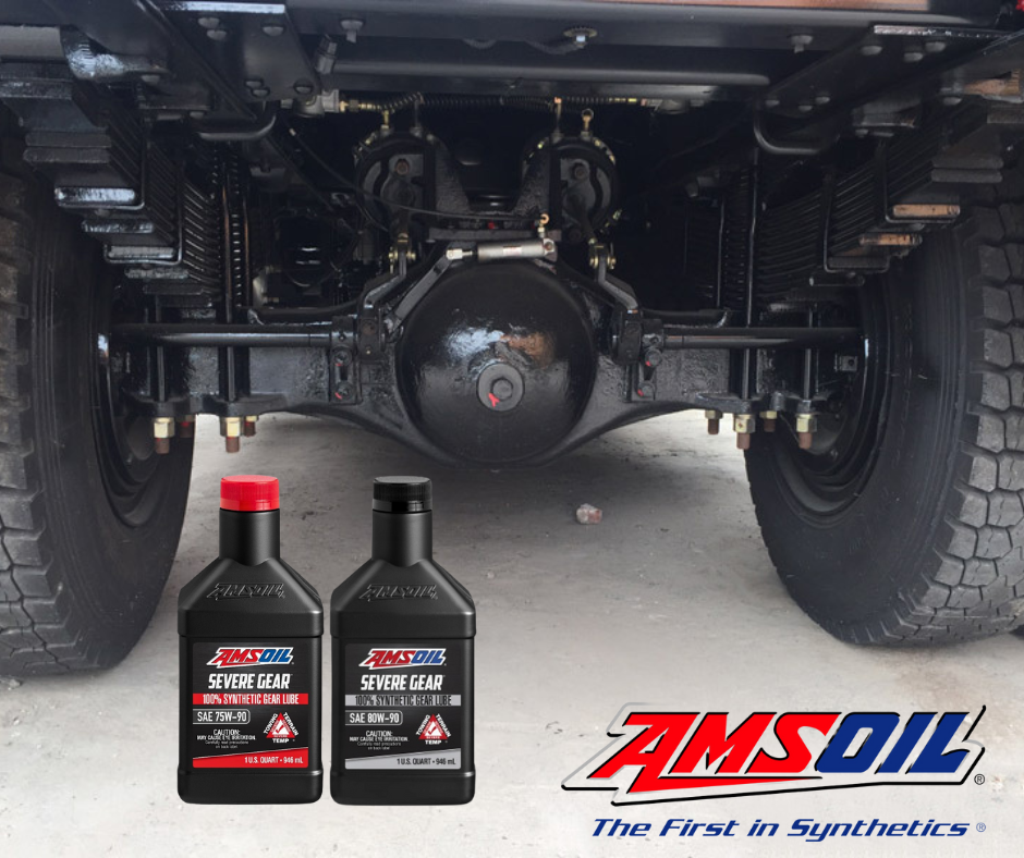 AMSOIL SEVERE GEAR® 75W90 100% SYNTHETIC GEAR LUBE - 946ml AMSOIL SEVERE GEAR® 75W90 100% SYNTHETIC GEAR LUBE - 946ml
