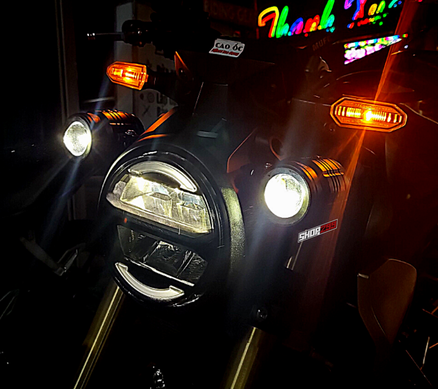 ĐÈN TRỢ SÁNG BI CẦU LED TUN X4 ĐÈN TRỢ SÁNG BI CẦU LED TUN X4