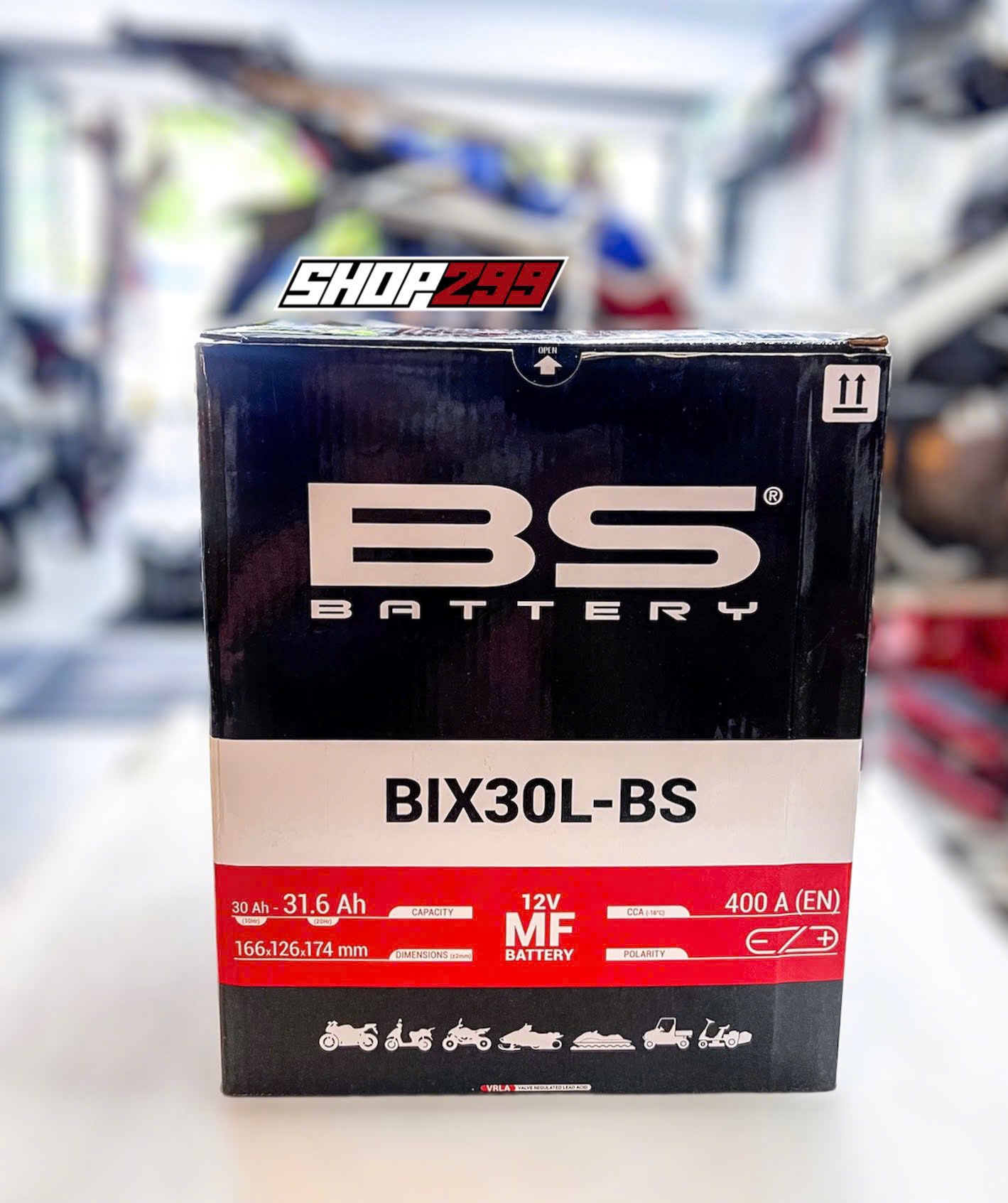 BÌNH ẮC QUY BS BIX30L-BS CHÍNH HÃNG BÌNH ẮC QUY BS BIX30L-BS CHÍNH HÃNG