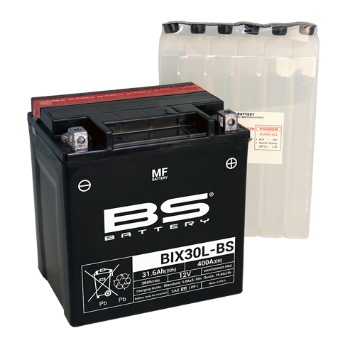 BÌNH ẮC QUY BS BIX30L-BS CHÍNH HÃNG BÌNH ẮC QUY BS BIX30L-BS CHÍNH HÃNG