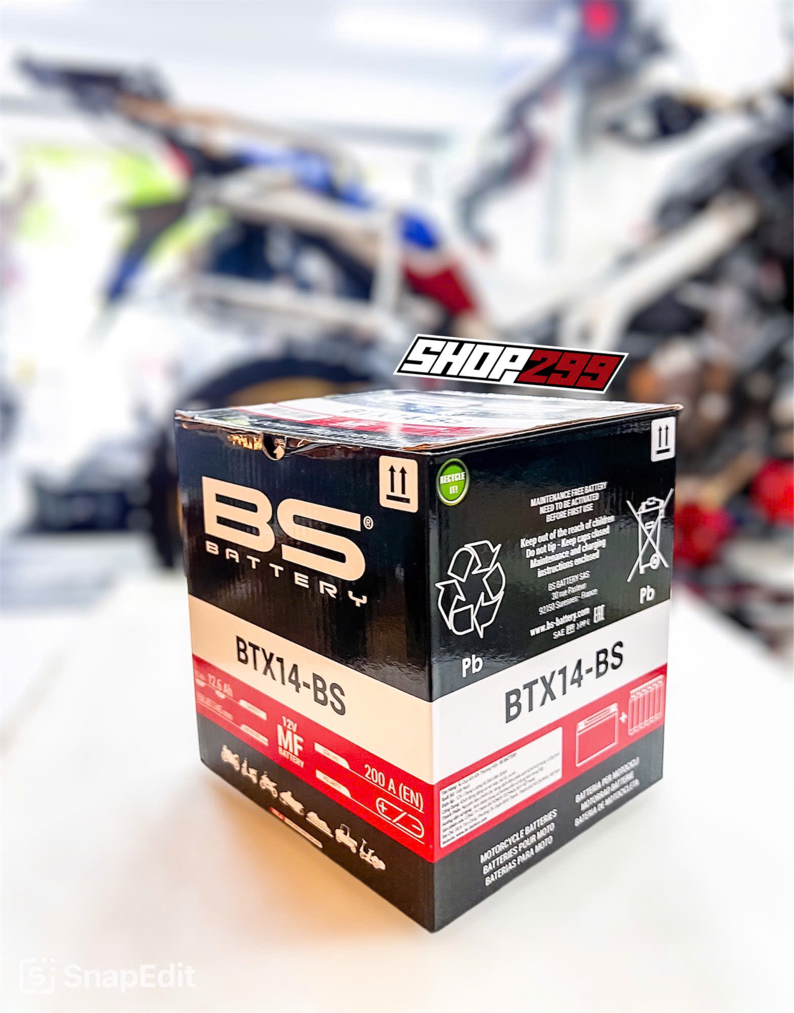 BÌNH ẮC QUY BS BTX14 - BS (MF) CHÍNH HÃNG BÌNH ẮC QUY BS BTX14 - BS (MF) CHÍNH HÃNG