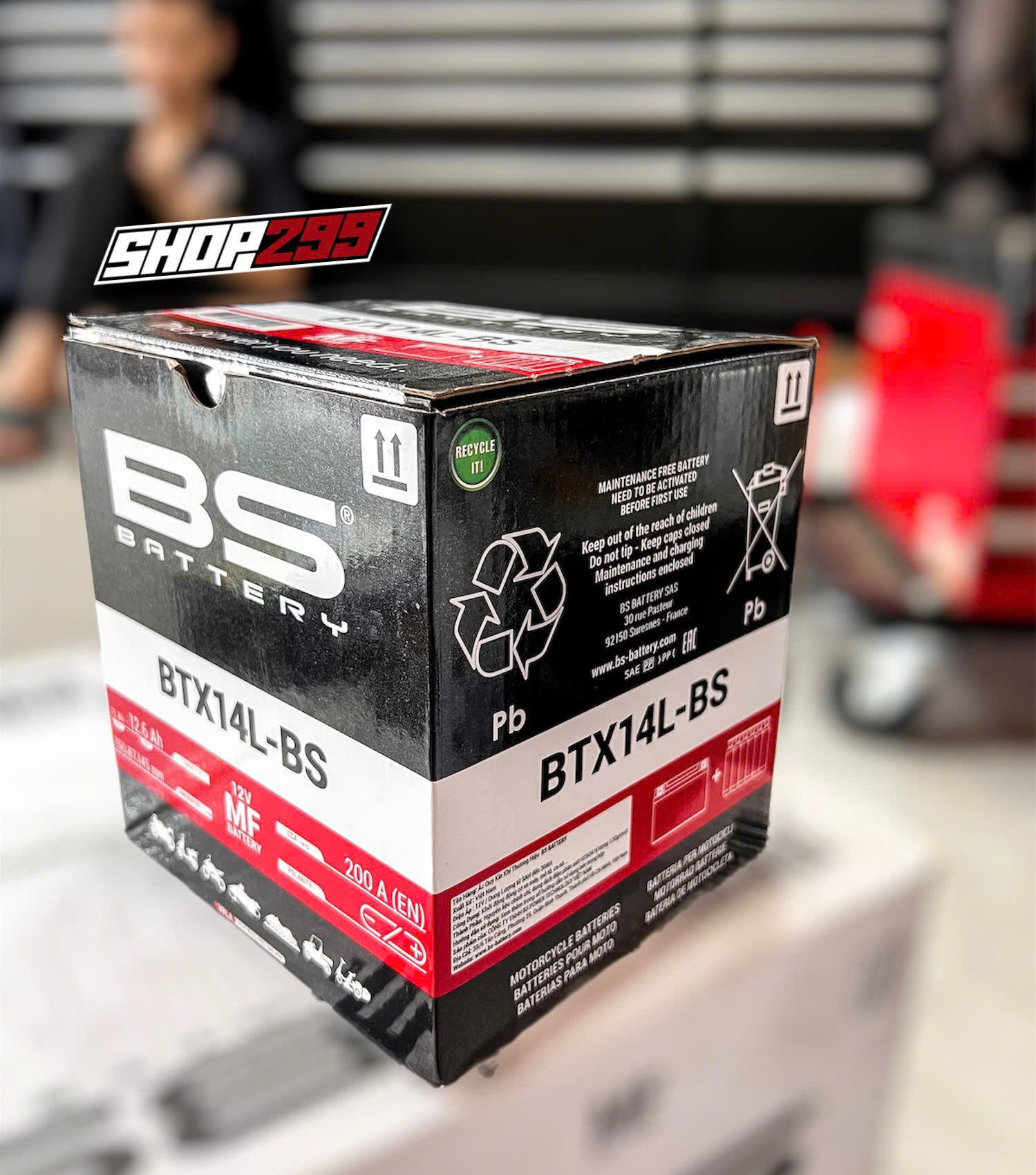 BÌNH ẮC QUY BS BTX14L - BS (MF) CHÍNH HÃNG BÌNH ẮC QUY BS BTX14L - BS (MF) CHÍNH HÃNG