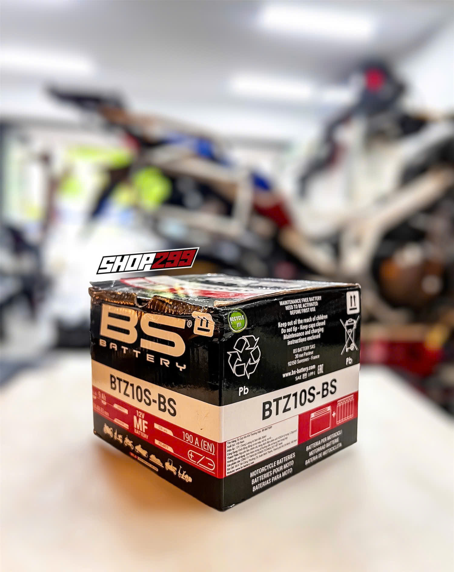 BÌNH ẮC QUY BS BTZ10S - BS (MF) CHÍNH HÃNG BÌNH ẮC QUY BS BTZ10S - BS (MF) CHÍNH HÃNG