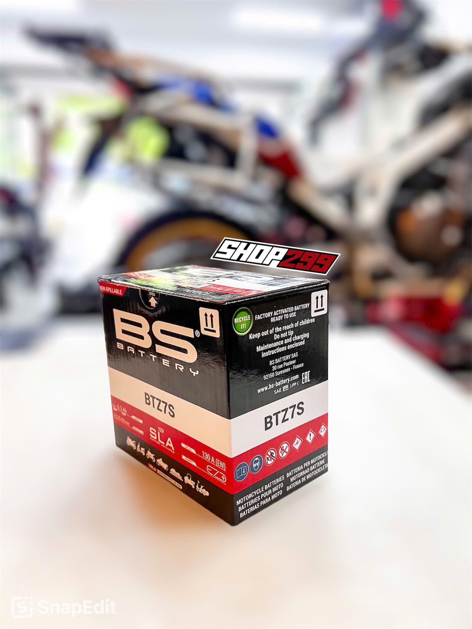 BÌNH ẮC QUY BS BTZ7S - SLA CHÍNH HÃNG BÌNH ẮC QUY BS BTZ7S - SLA CHÍNH HÃNG