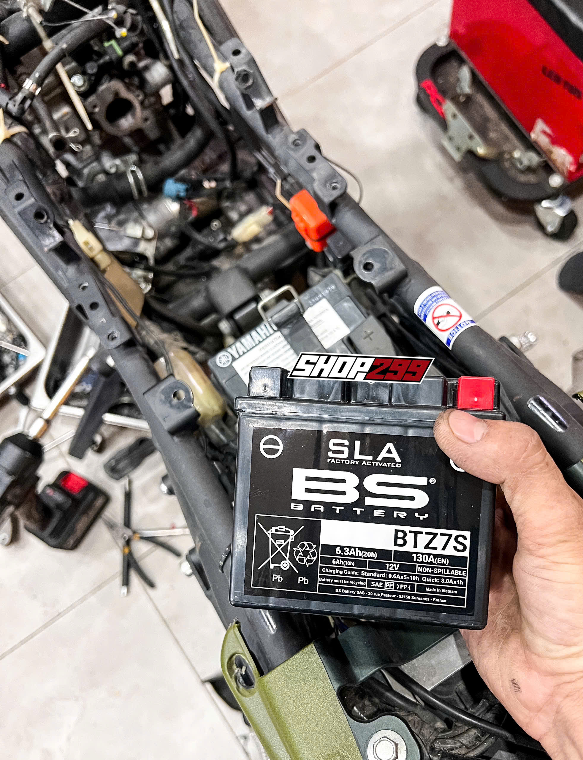 BÌNH ẮC QUY BS BTZ7S - SLA CHÍNH HÃNG BÌNH ẮC QUY BS BTZ7S - SLA CHÍNH HÃNG