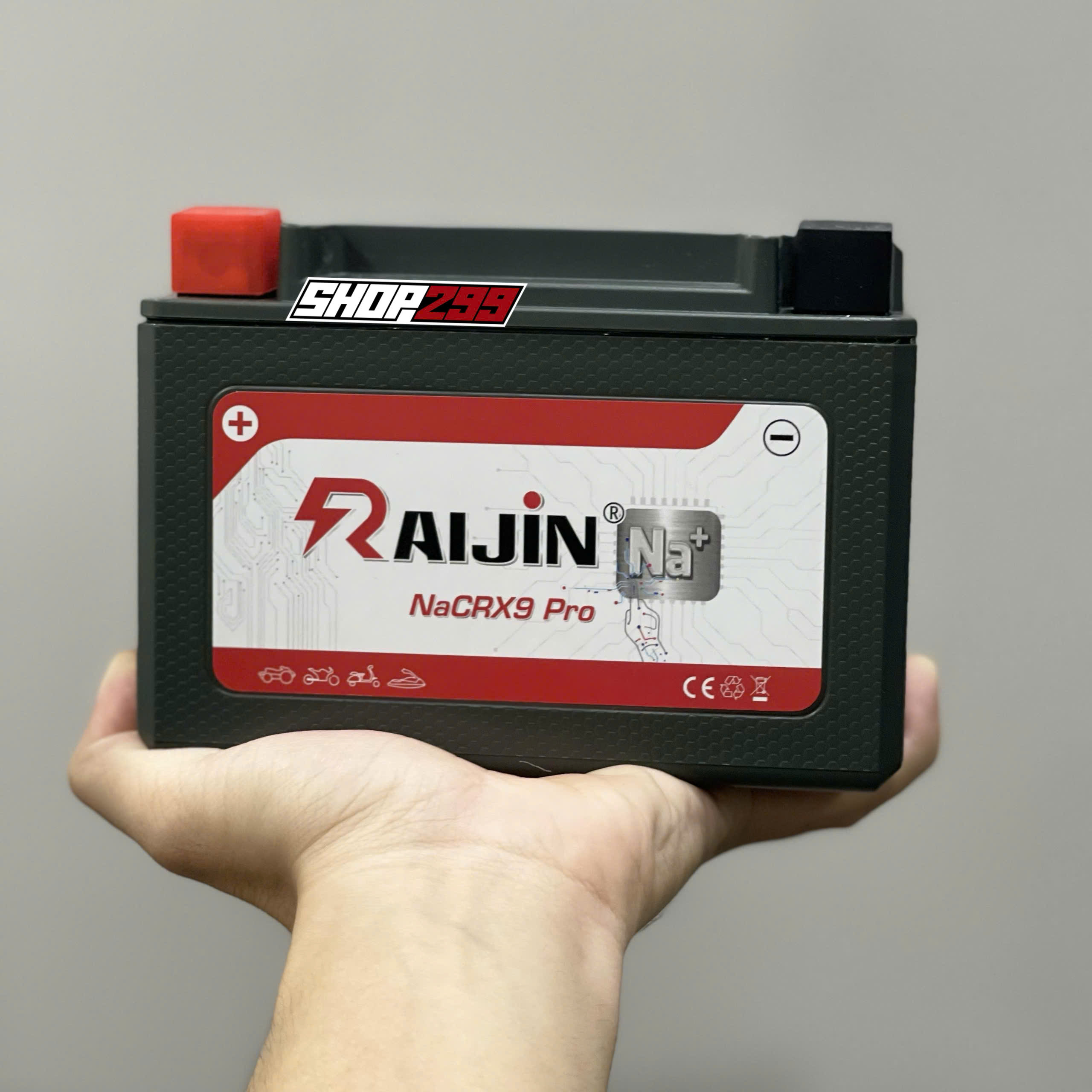 BÌNH PIN RAIJIN NaCRX9 PRO CHÍNH HÃNG BÌNH PIN RAIJIN NaCRX9 PRO CHÍNH HÃNG