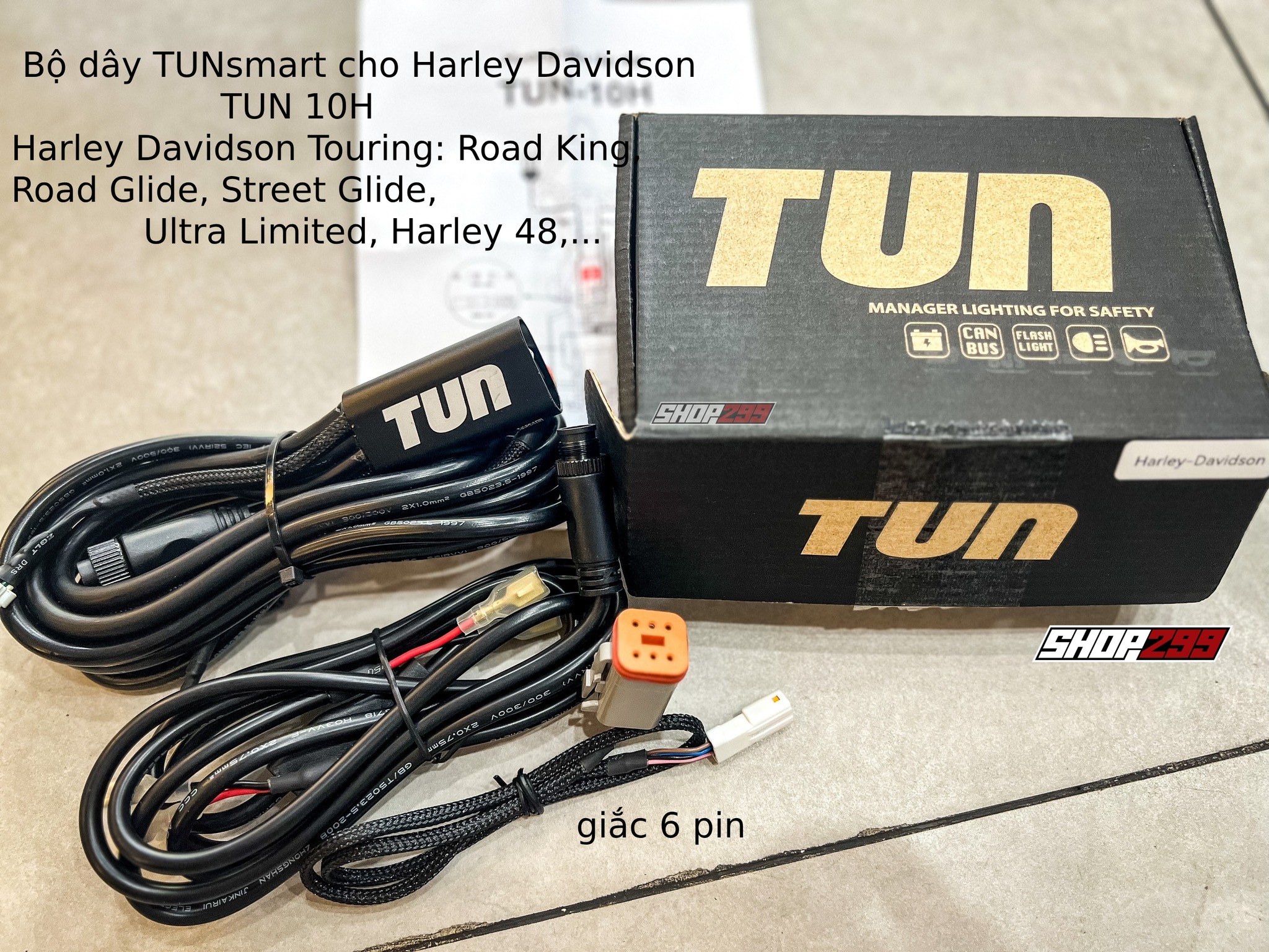 BỘ DÂY TUNSMART™ CHO HARLEY DAVIDSON | TUN - 10H BỘ DÂY TUNSMART™ CHO HARLEY DAVIDSON | TUN - 10H