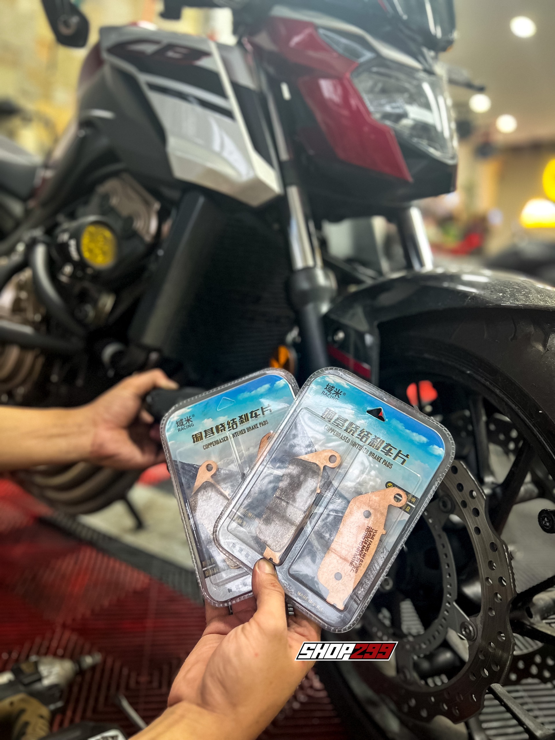 BỐ THẮNG YUMI RACING FA005 COPPER-BASED SINTERED BỐ THẮNG YUMI RACING FA005 COPPER-BASED SINTERED