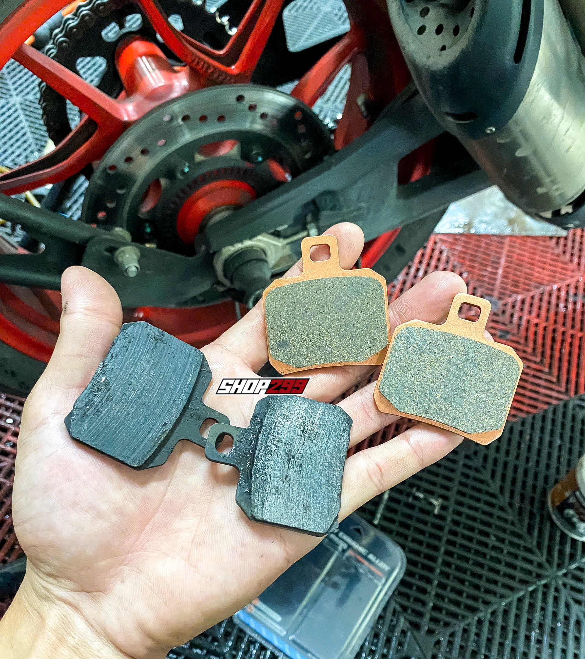 BỐ THẮNG YUMI RACING HH128 COPPERBASED SINTERED BỐ THẮNG YUMI RACING HH128 COPPERBASED SINTERED