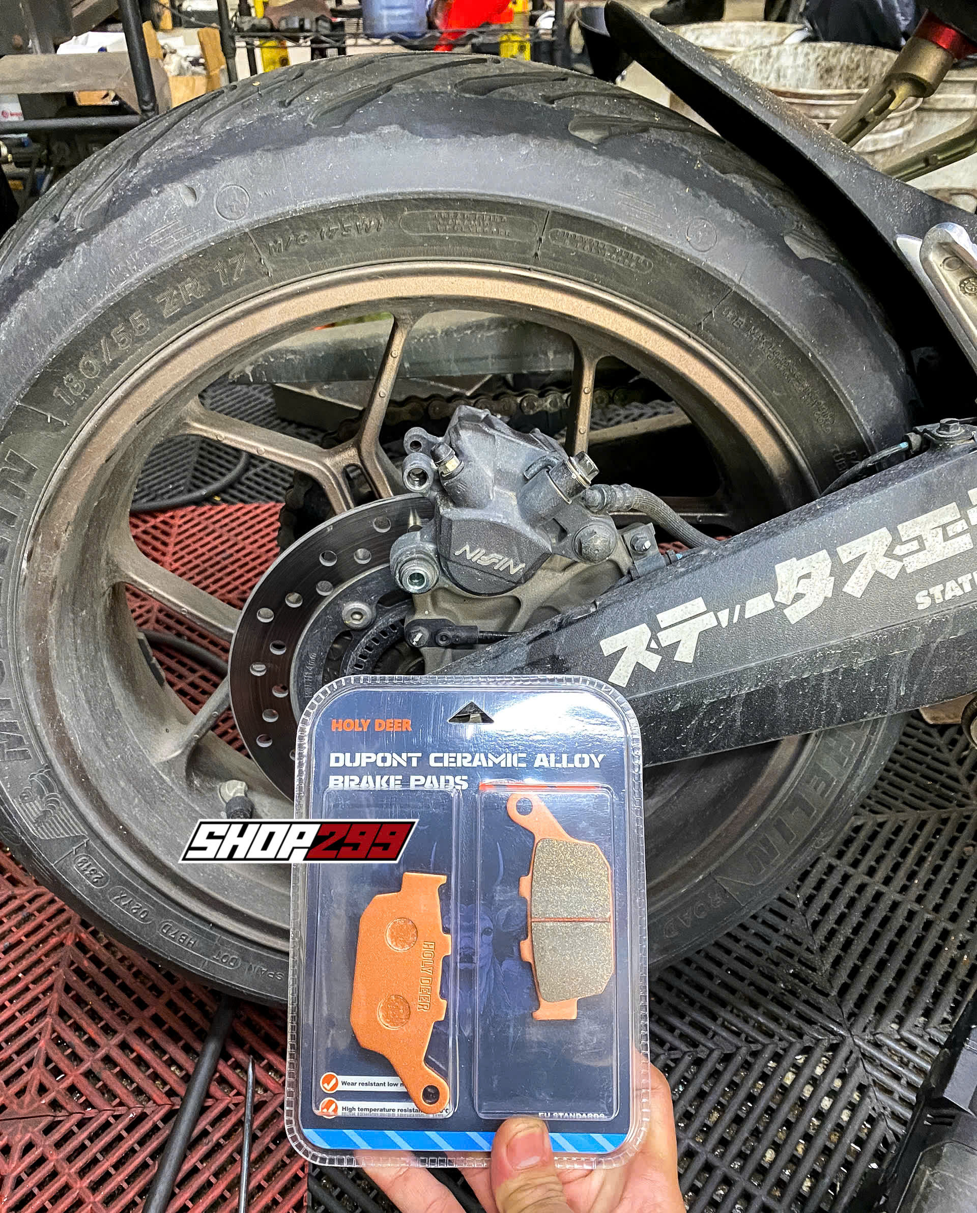 BỐ THẮNG YUMI RACING HH033 COPPERBASED SINTERED BỐ THẮNG YUMI RACING HH033 COPPERBASED SINTERED