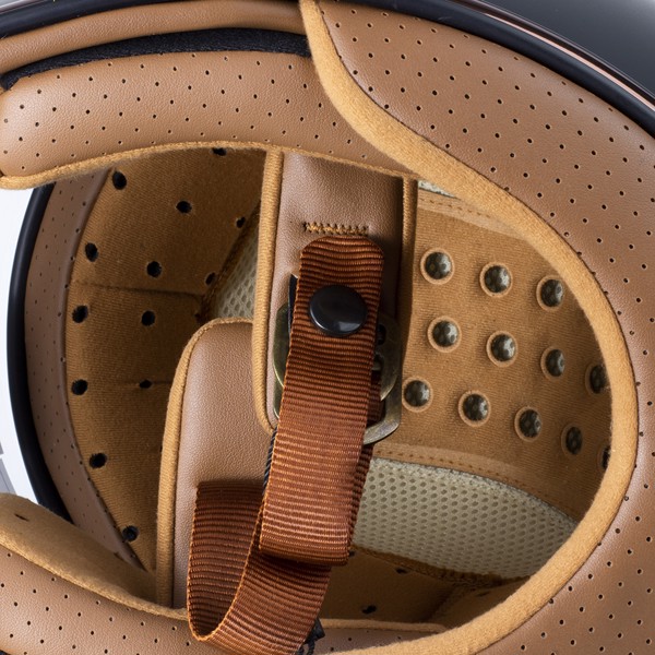 Khóa D-Ring của Mũ Fullface Bulldog Torii Đen Bóng Khóa D-Ring của Mũ Fullface Bulldog Torii Đen Bóng