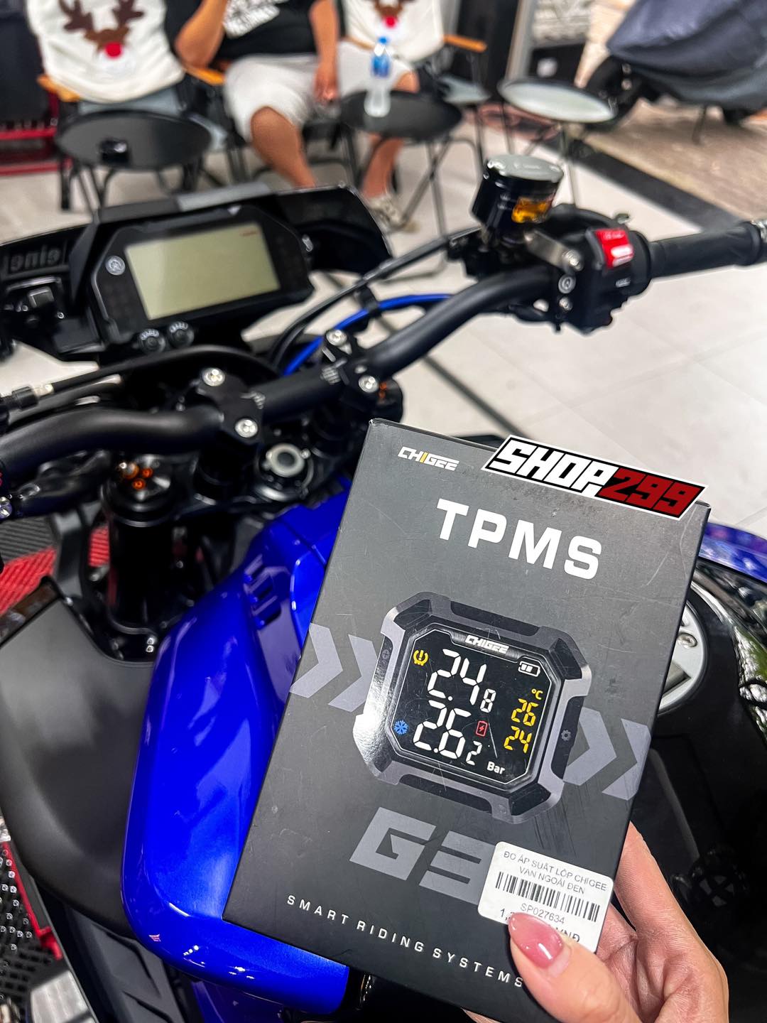 CẢM BIẾN ÁP SUẤT LỐP CHIGEE G3 - VAN NGOÀI - ĐEN CẢM BIẾN ÁP SUẤT LỐP CHIGEE G3 - VAN NGOÀI - ĐEN