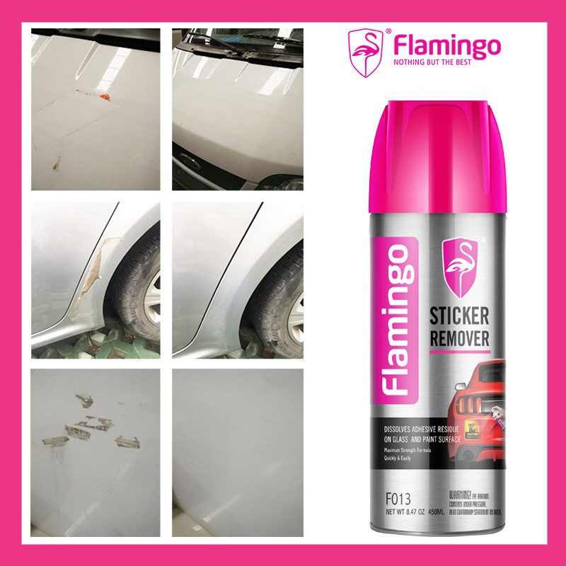 FLAMINGO STICKER REMOVER F013 - TẨY BĂNG KEO CAO CẤP 450ML FLAMINGO STICKER REMOVER F013 - TẨY BĂNG KEO CAO CẤP 450ML