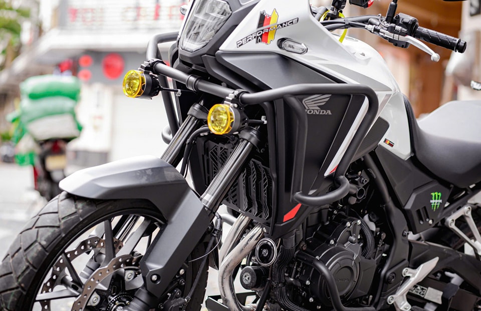 CHE KÉT NƯỚC TALISMAN CHO HONDA CB500X / HONDA NX500 CHE KÉT NƯỚC TALISMAN CHO HONDA CB500X / HONDA NX500