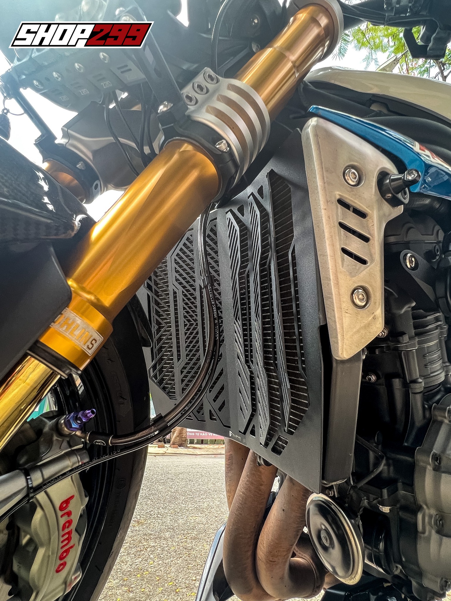 CHE KÉT NƯỚC TALISMAN CHO TRIUMPH SPEED TRIPLE 1200RS (2022+) CHE KÉT NƯỚC TALISMAN CHO TRIUMPH SPEED TRIPLE 1200RS (2022+)