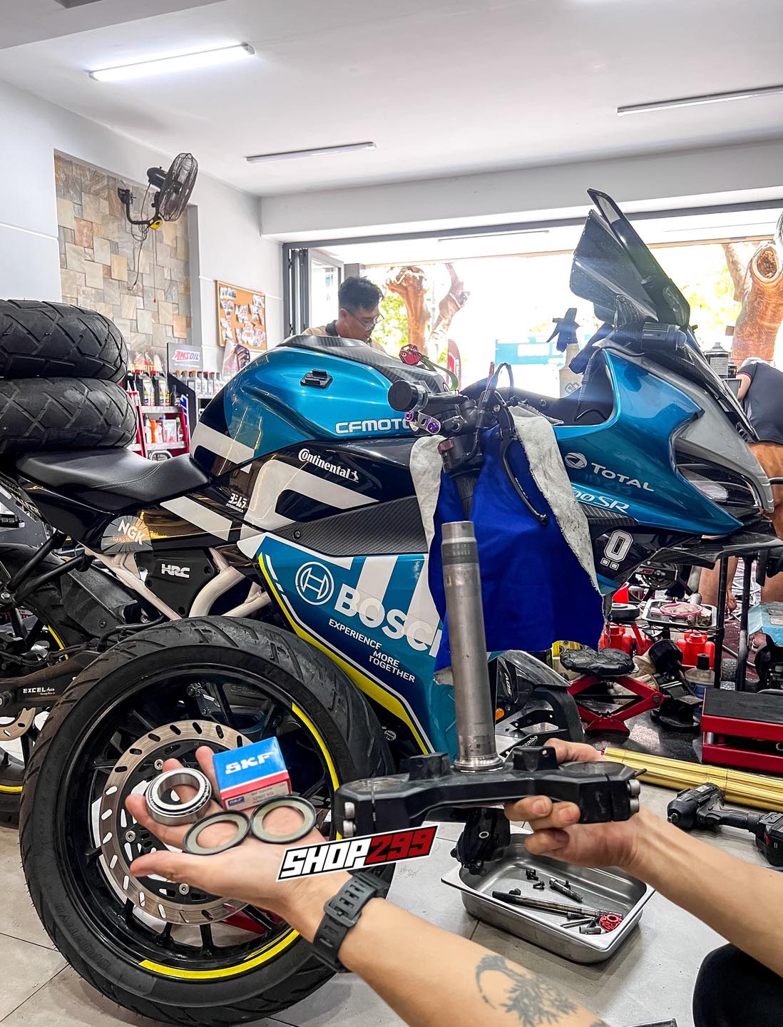 CHÉN CỔ BI ĐŨA SKF - DUCATI/ Z1000/ ZX10R CHÉN CỔ BI ĐŨA SKF - DUCATI/ Z1000/ ZX10R