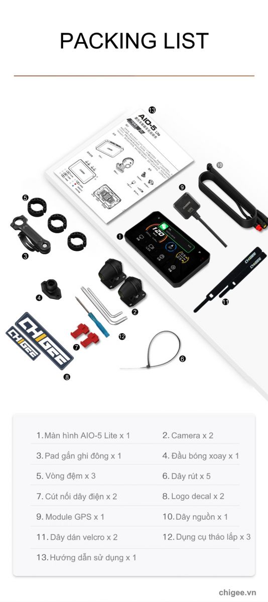 CAMERA HÀNH TRÌNH CARPLAY CHIGEE AIO-5 LITE & MÀN HÌNH HIỂN THỊ CAMERA HÀNH TRÌNH CARPLAY CHIGEE AIO-5 LITE & MÀN HÌNH HIỂN THỊ